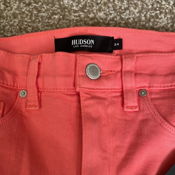 NWT Hudson Barbara Super Skinny Colored Jeans - Picture 5 of 6